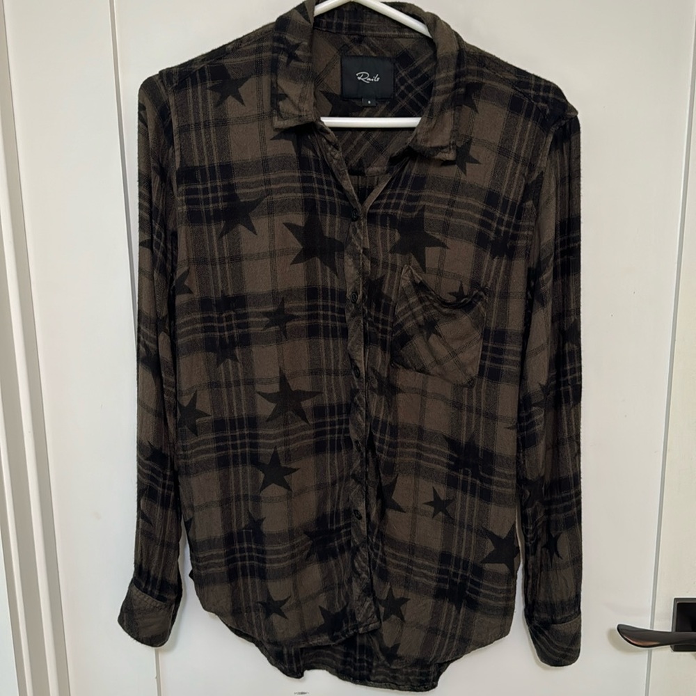 Rails flannel top